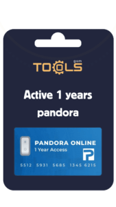 اکتیو یکساله پاندورا بدون نیاز به باکس  Pandora 1 Year Digital License