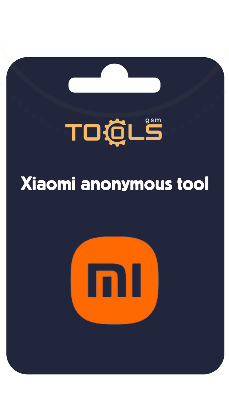 XIAOMI ANONYMOUS TOOL